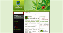 Desktop Screenshot of biopreferences.com