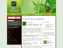 Tablet Screenshot of biopreferences.com